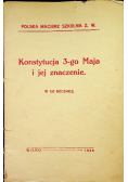 Konstytucja 3 go maja i jej znaczenie 1926 r.