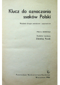 Klucz do oznaczania ssaków Polski