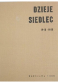 Dzieje siedlec
