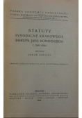 Statuty synodalne krakowskie biskupa Jana Konarskiego 1945 r.