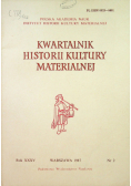 Kwartalnik historii kultury materialnej nr 2