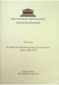 W drodze do demokratycznego państwa prawa