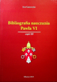 Biografia nauczania Pawła VI Część III