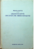 Quantitative organische mikroanalyse