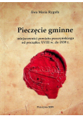 Pieczęcie gminne miejscowości powiatu pszczyńskie od początku XVIII w do 1939 r