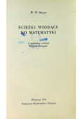 Sawyer Walter  - Ścieżki wiodące do matematyki