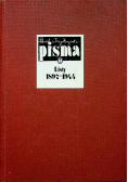 Irzykowski Listy 1897 - 1944