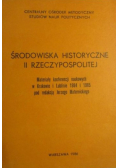 Środowiska historyczne II Rzeczypospolitej