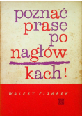 Poznać prasę po nagłówkach