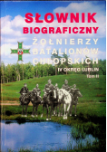 Słownik biograficzny żołnierzy Batalionów Chłopskich Tom II
