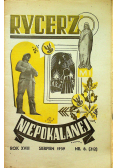 Rycerz niepokalanej nr 8 1939r