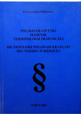 Polsko francuski słownik terminologii prawniczej