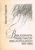 Bibliografia pamiętników wielkopolskich