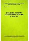 Obronne aspekty gospodarki wodnej w Polsce