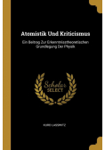 Atomistik Und Kriticismus