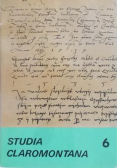 Studia Claromontana 6