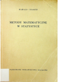 Metody matematyczne w statystyce