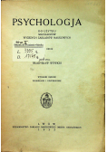 Psychologja 1933r