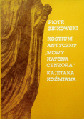 Kostium antyczny Mowy Katona Cenzora