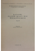 Katalog planów miast i wsi wielkopolskich