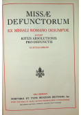 Missae defunctorum 1941 r.