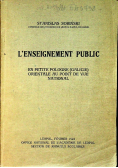 L enseignement public 1923 r