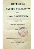Historya narodu Polskiego przez Adama Naruszewicza tom X 1837 r.