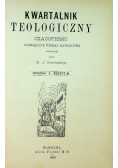 Kwartalnik teologiczny Rocznik II Zeszyt III 1903 r.