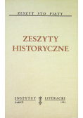 Zeszyty historyczne zeszyt 105