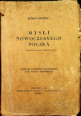 Myśli nowoczesnego Polaka 1933 r.