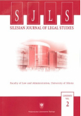 Silesian Journal of Legal Studies Volume 2
