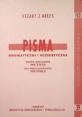 Pisma dogmatyczne i egzegetyczne