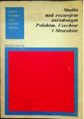 Studia nad rozwojem Polaków Czechów i Słowaków
