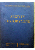 Zeszyty historyczne Rocznik 88 4 tomy