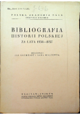 Bibliografia historii polskiej za lata 1956 do 1957