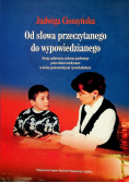 Od słowa przeczytanego do wypowiedzianego