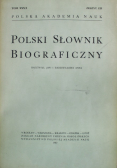 Polski Słownik Biograficzny zeszyt 125