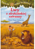 Lwy z afrykańskiej sawanny