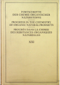 Fortschritte der Chemie Organischer Naturstoffe XVIII