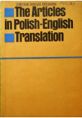 The Articles in Polish-English Translation