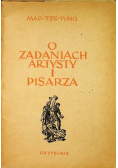 O zadaniach artysty i pisarza 1950 r