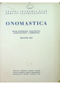 Onomastica rocznik XXII