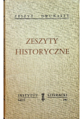 Zeszyty Historyczne Zeszyt Dwunasty