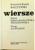 Baczyński Wiersze
