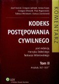 Kodeks postępowania cywilnego Komentarz Tom II