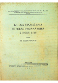 Księga uposażenia diecezji poznańskiej z roku 1510 1950r
