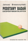 Podstawy badań eksperymentalnych plus autograf Braszczyńskiego