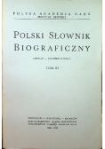 Polski Słownik Biograficzny tom XI