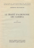 Le traite deagronomie des saserna
