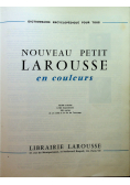 Nouveau petit Larousse
